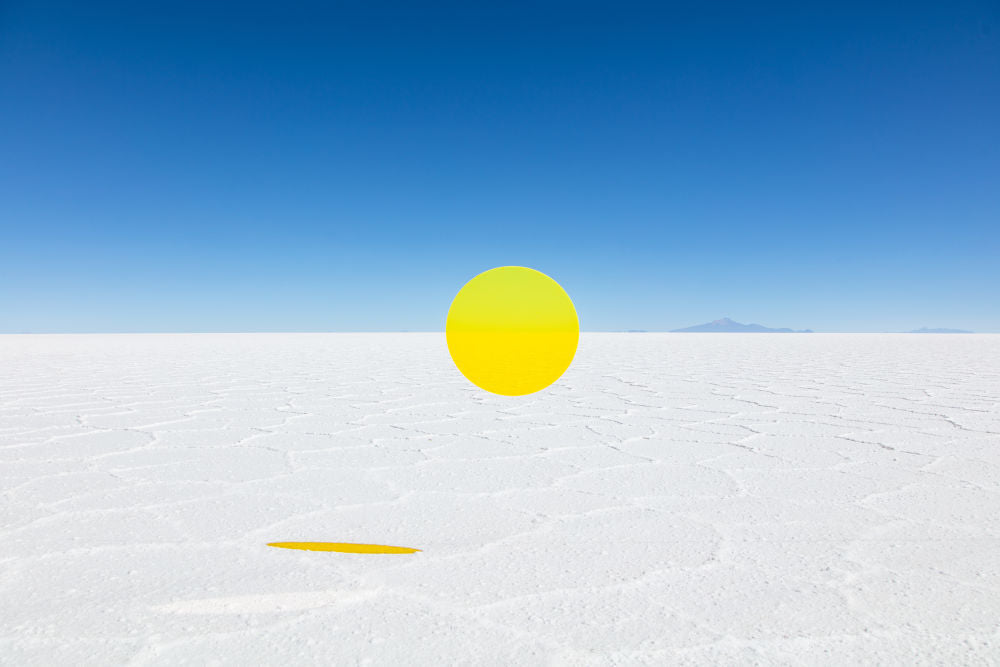Photography by Gray Malin of Yellow Circle