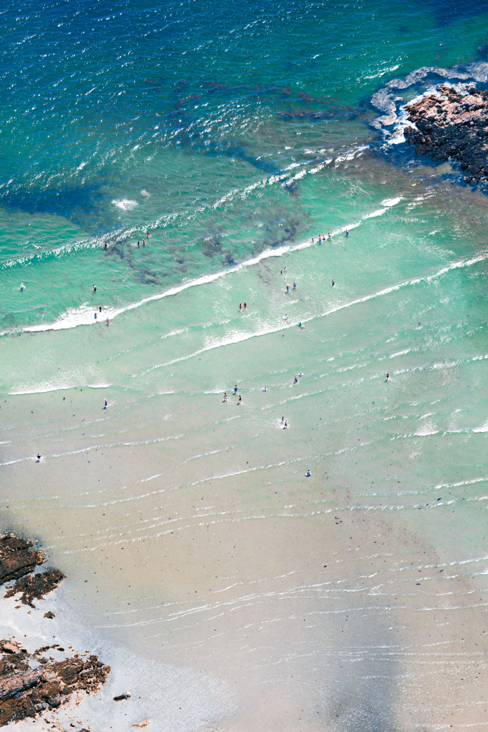 Photography by Gray Malin of York Beach Waves, Maine