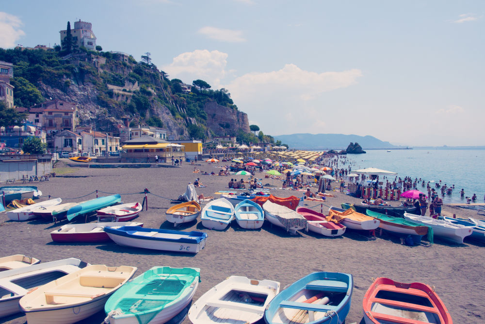 Photography by Gray Malin of Amalfi Coast Boats