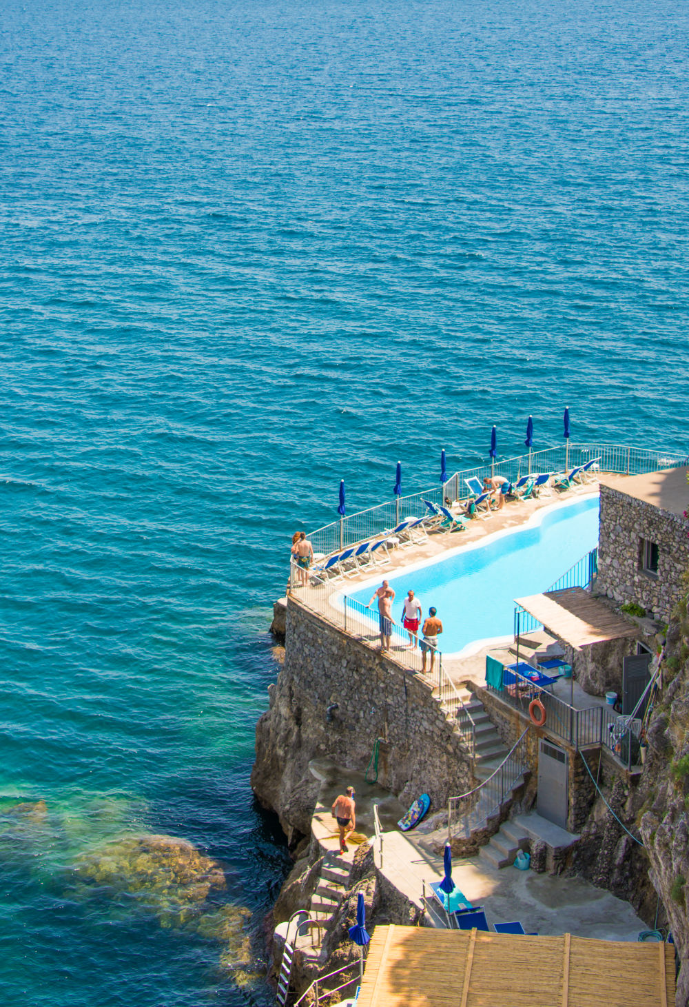 Photography by Gray Malin of Amalfi Coast Pool