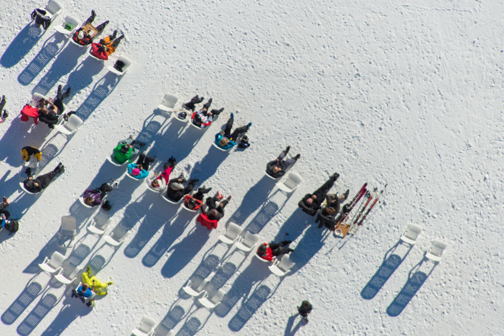 Photography by Gray Malin of Après Ski Park City