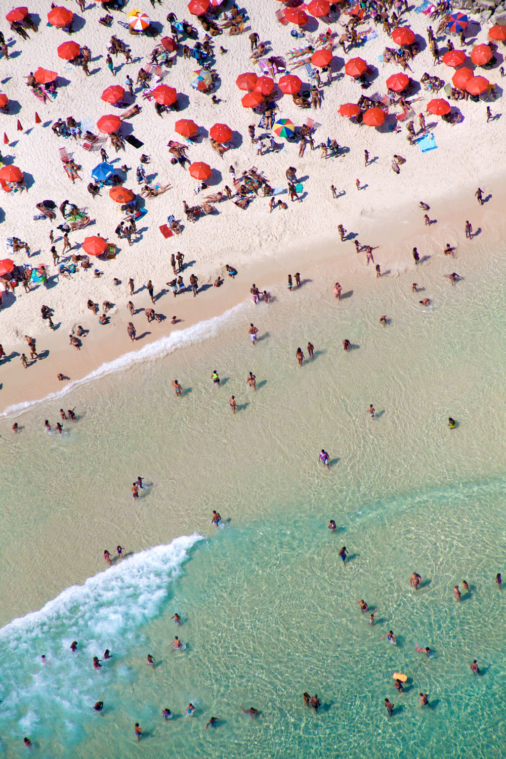 Photography by Gray Malin of Barra Beach (Vertical)