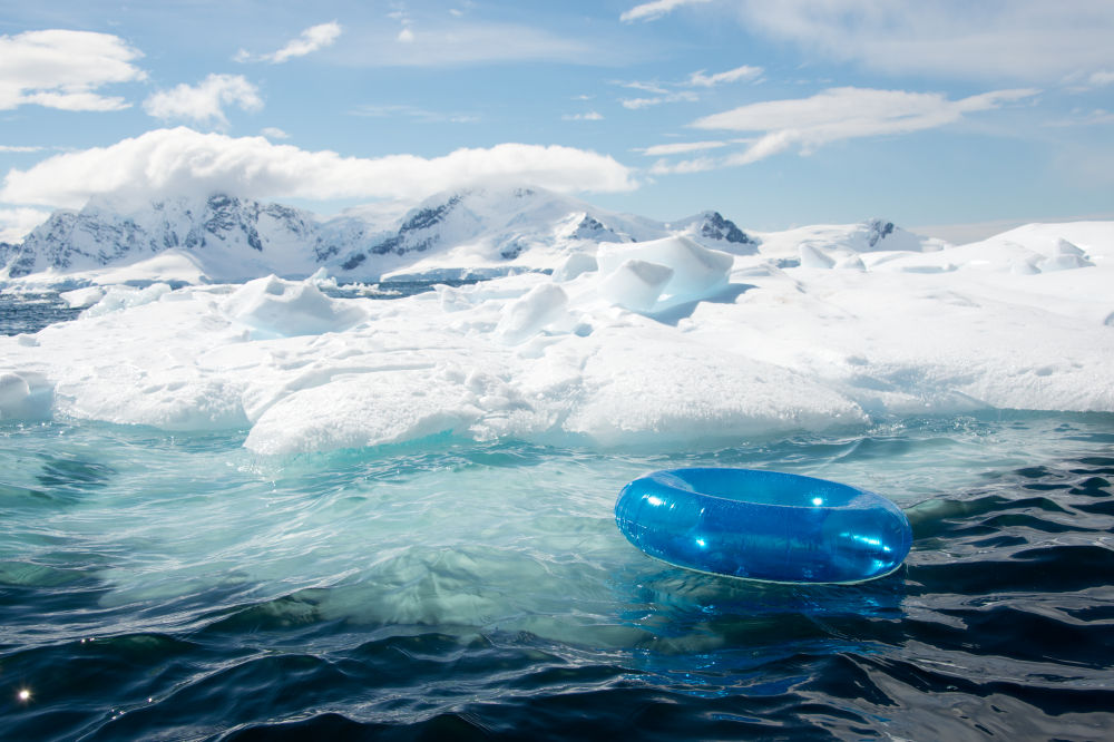Photography by Gray Malin of Blue Tube