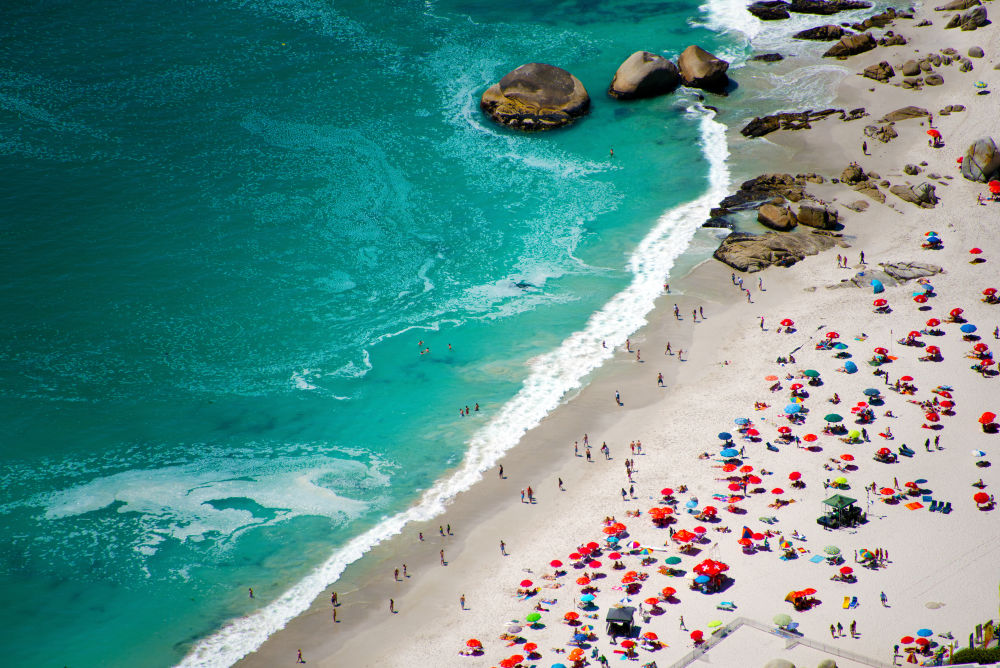 Photography by Gray Malin of Camps Bay Cape Town