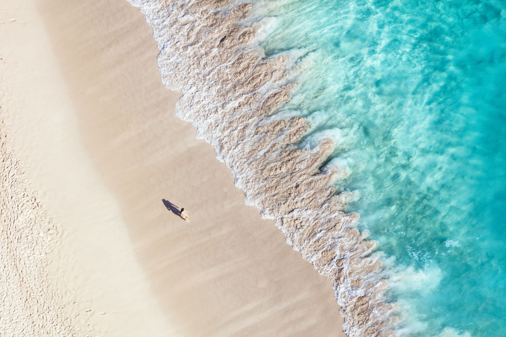 Photography by Gray Malin of Colombier Beach, St. Barths