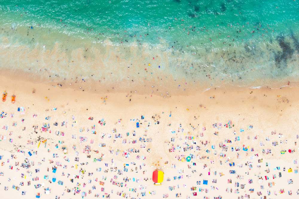 Photography by Gray Malin of Coogee Beach Horizontal