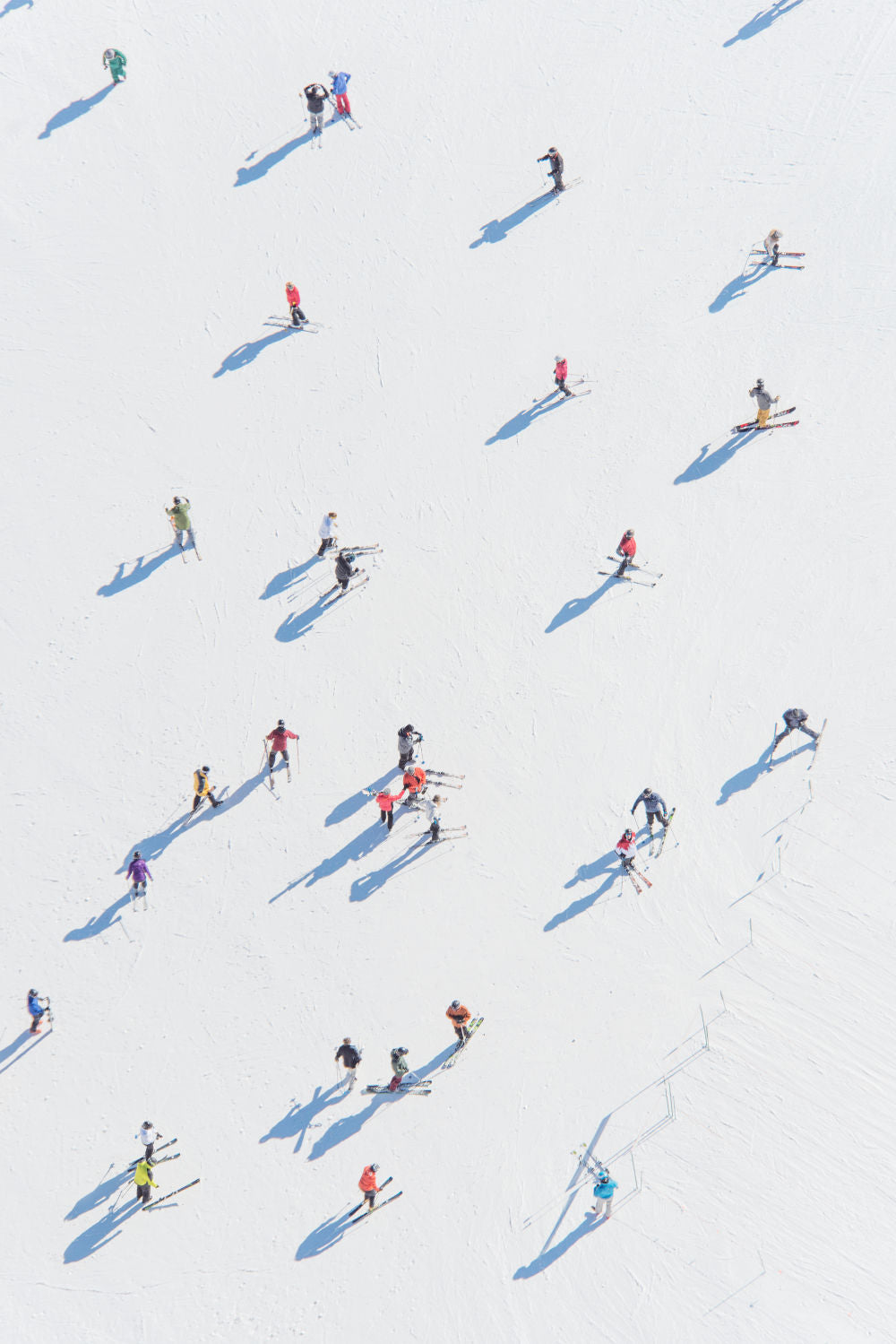 Photography by Gray Malin of Deer Valley Skiers
