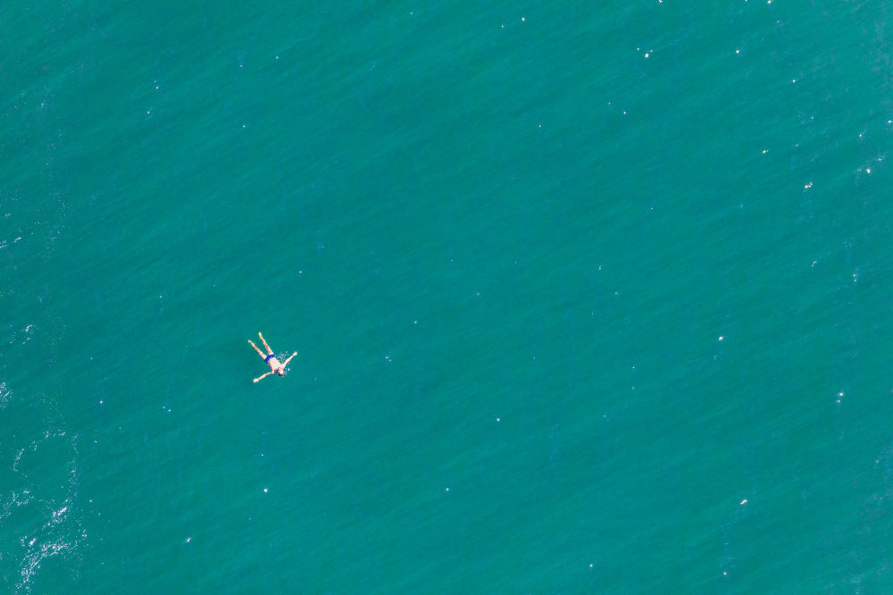 Photography by Gray Malin of Floating, Rio de Janeiro