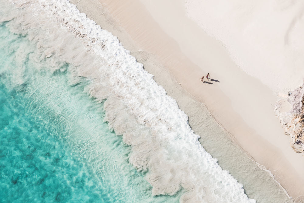 Photography by Gray Malin of Grand Saline Beach, St. Barths