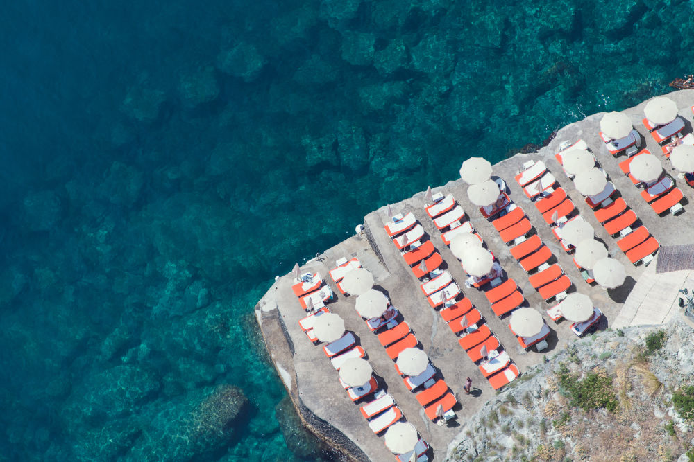 Photography by Gray Malin of Il San Pietro Positano