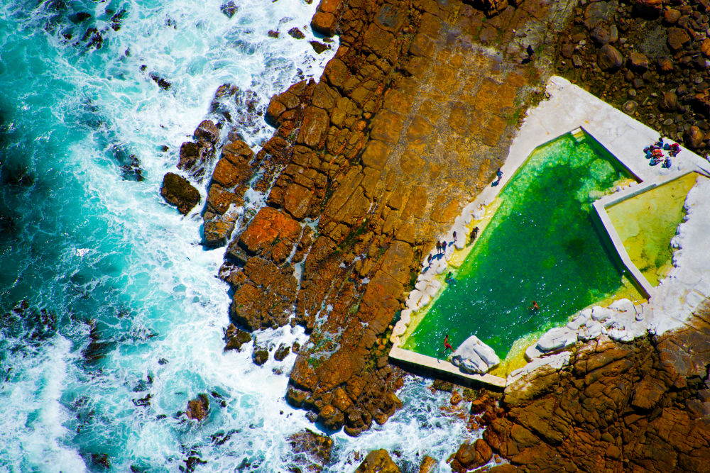 Photography by Gray Malin of Kings Bath Cape Town