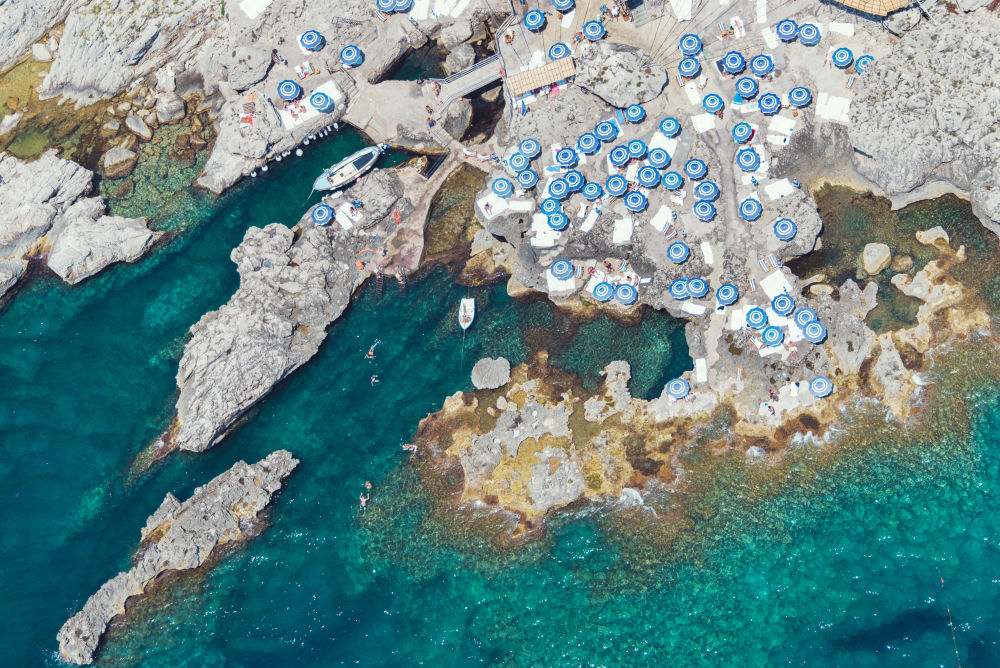 Photography by Gray Malin of La Fontelina, Capri (Far Out)
