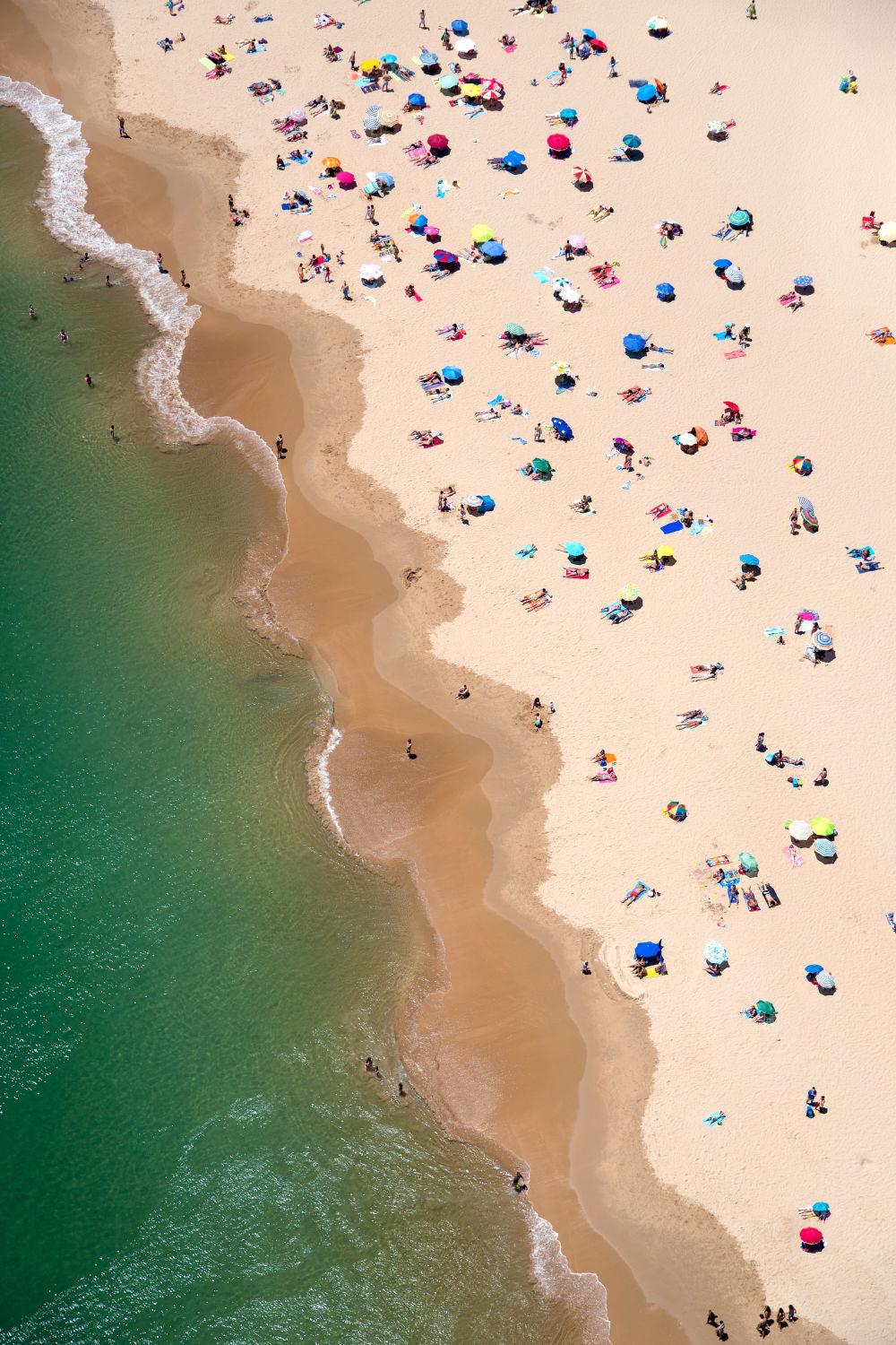 Photography by Gray Malin of Lisbon Wavy Vertical Beach