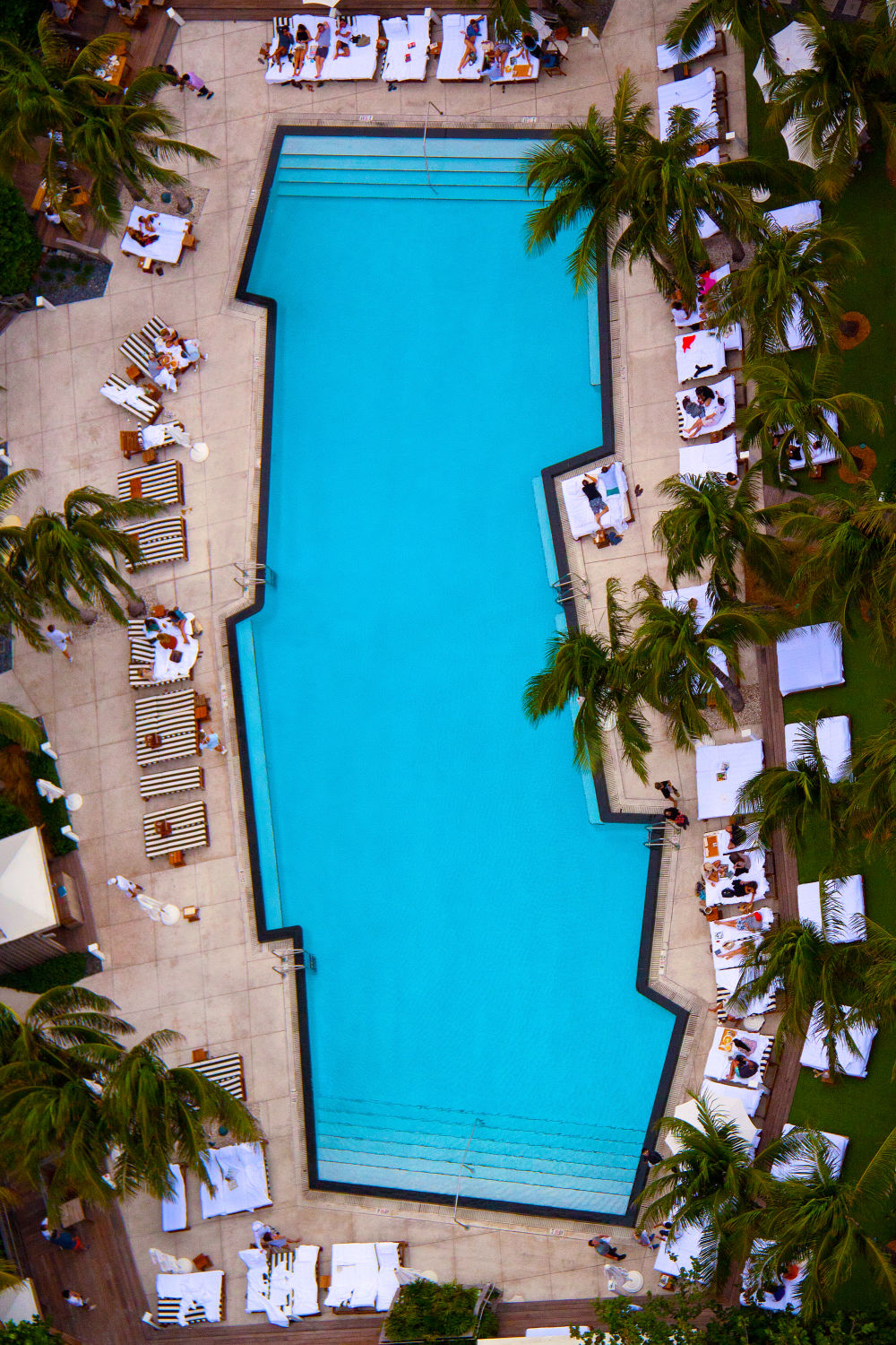 Photography by Gray Malin of Miami Edgy Hotel Pool
