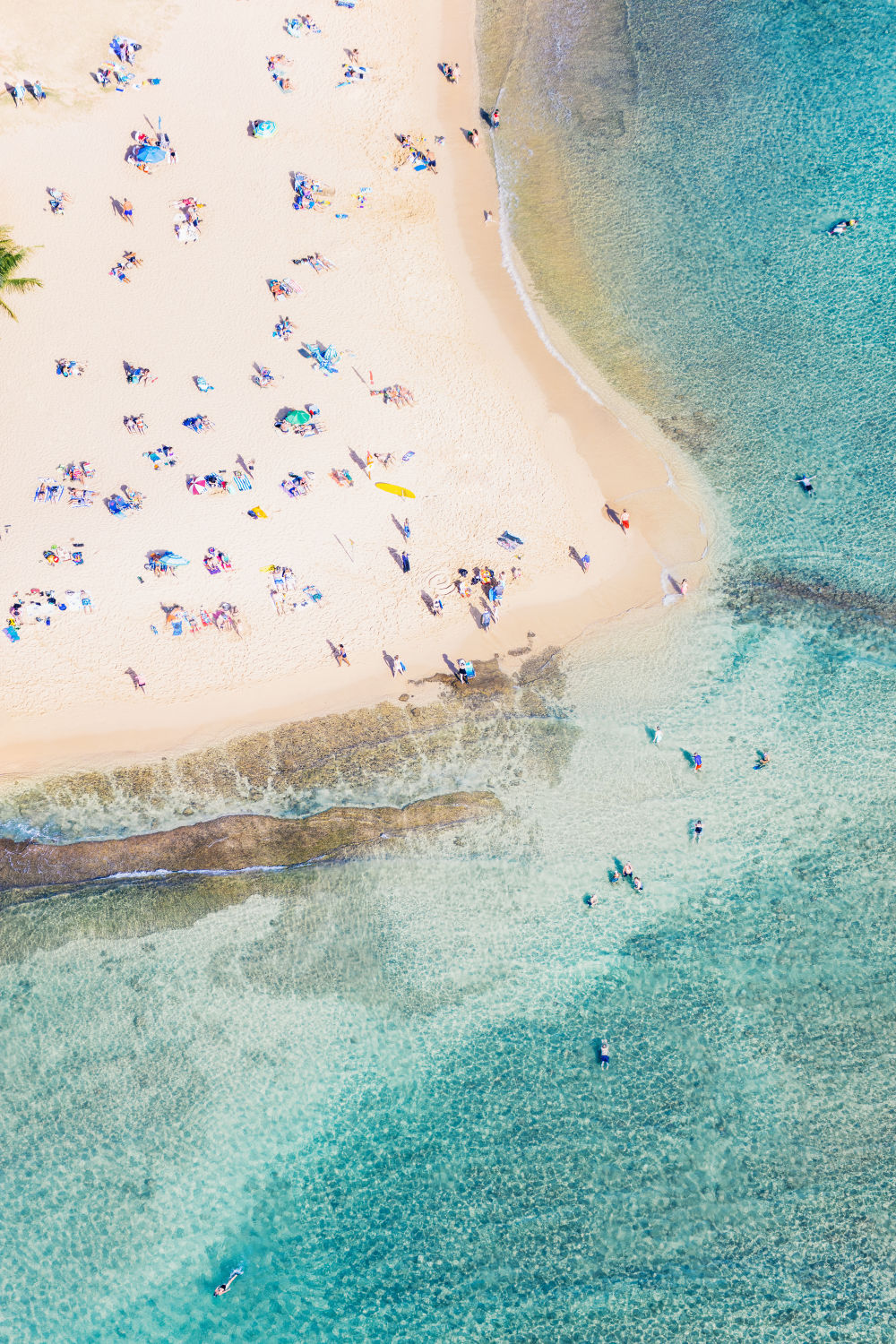 Photography by Gray Malin of Poipu Sunbathers, Kauai