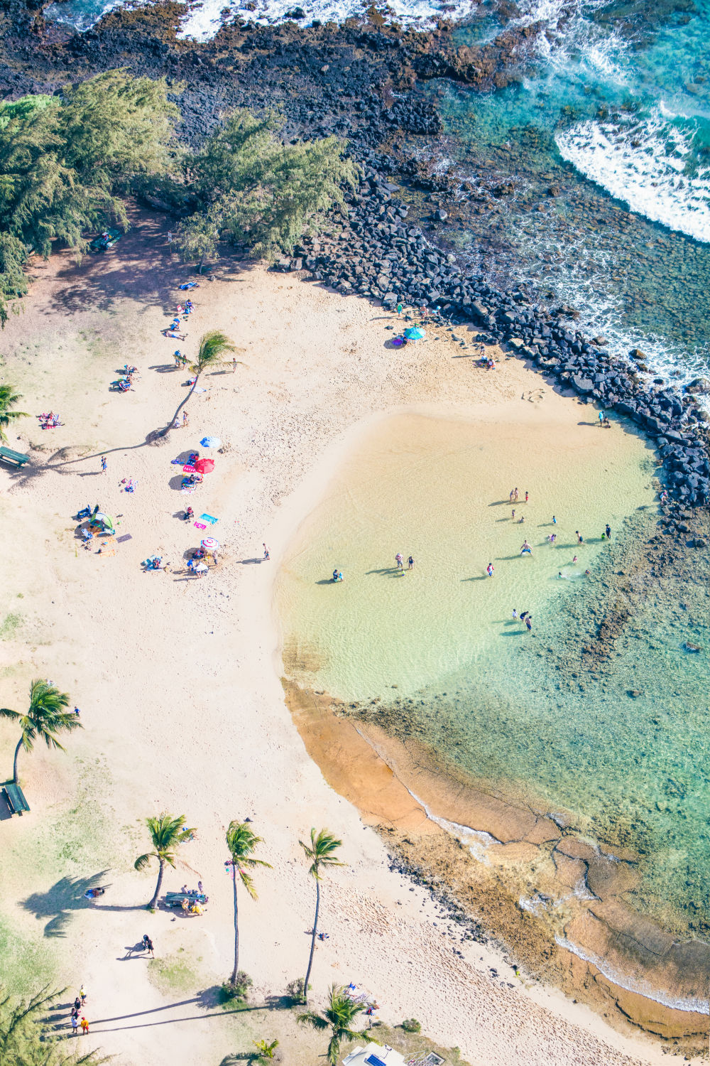 Photography by Gray Malin of Poipu Tide Pool, Kauai