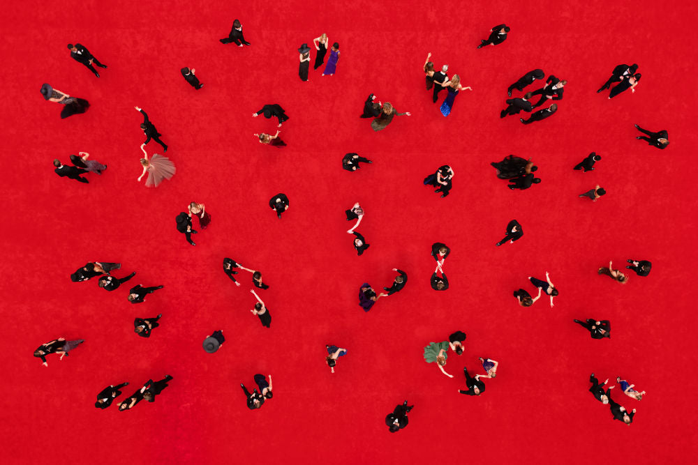Photography by Gray Malin of The Red Carpet Horizontal