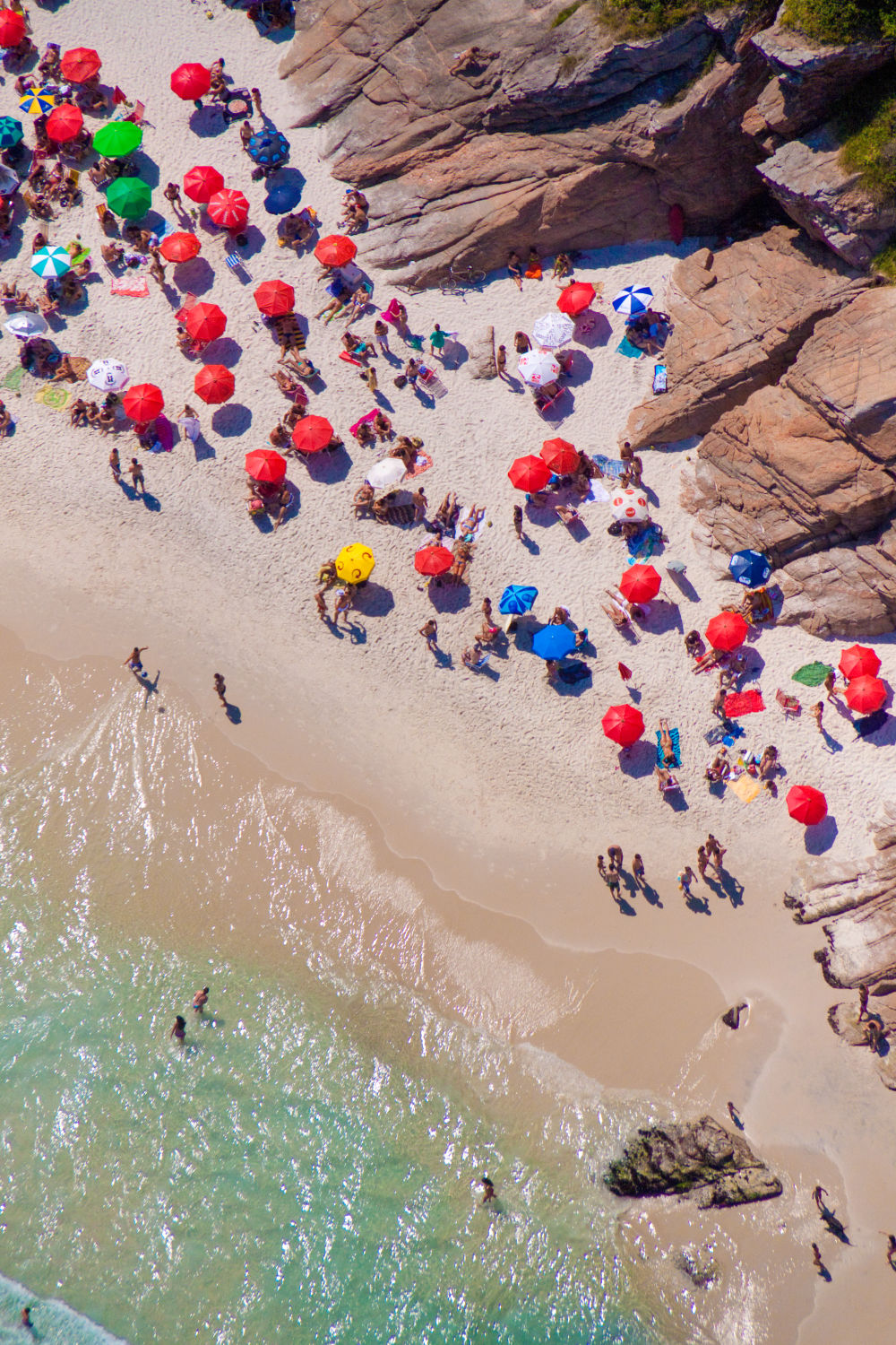 Photography by Gray Malin of Rio de Janeiro Vertical, Close-Up