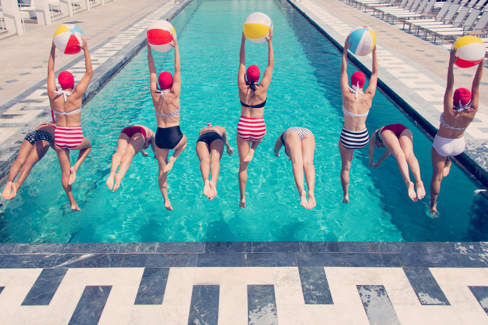 Photography by Gray Malin of Summertime Splash
