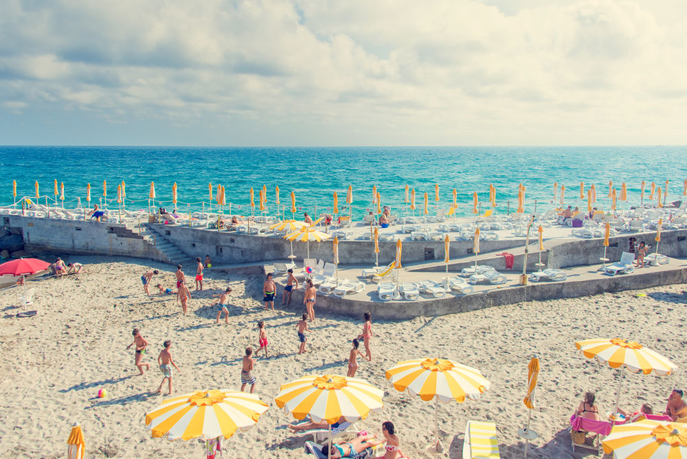 Photography by Gray Malin of Sunday in Sanremo