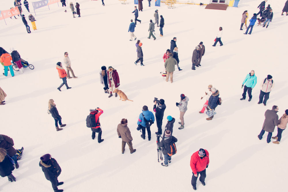 Photography by Gray Malin of The Crowd
