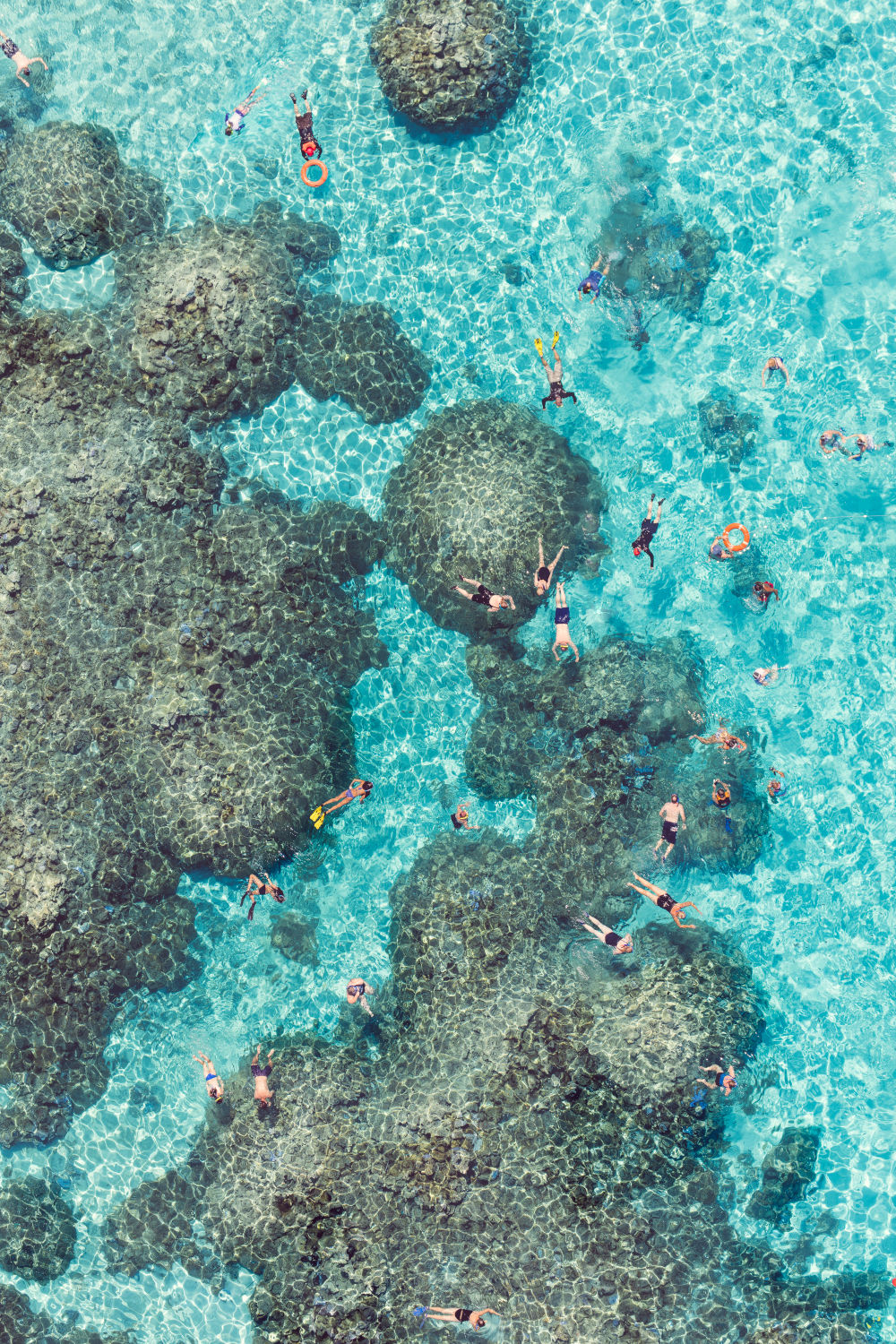 Photography by Gray Malin of The Reef, Bora Bora (Vertical)