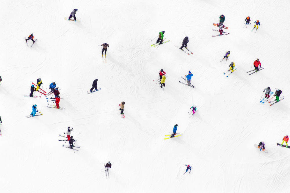 Photography by Gray Malin of Top of Whistler Horizontal