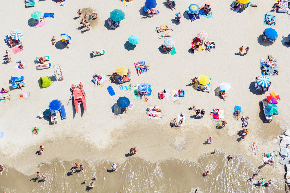 Photography by Gray Malin of Torre del Lago, Viareggio