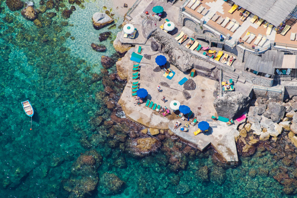 Photography by Gray Malin of Torre Saracena, Capri