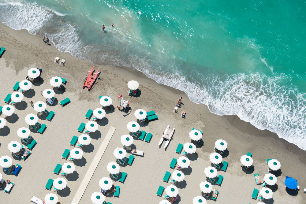 Photography by Gray Malin of Tuscan Emerald Sea