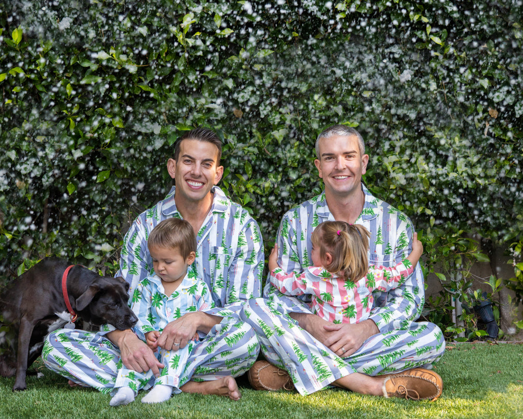 Introducing Gray Malin x Sant and Abel Holiday Pajamas