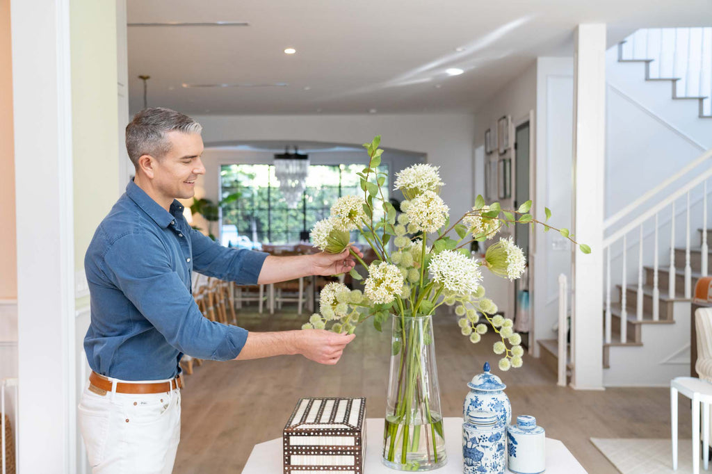 Decorating with Faux Florals