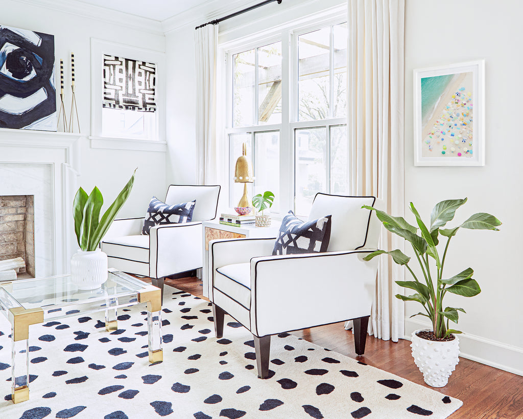 Start With Art - Adding a Pop of Color to Your Living Room with Jill White