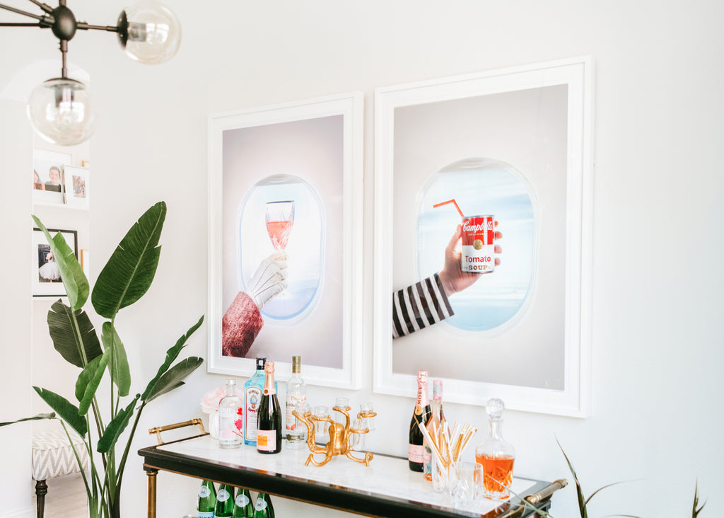 Start With Art - Creating a Statement-Making Bar Cart With Kelly Stone
