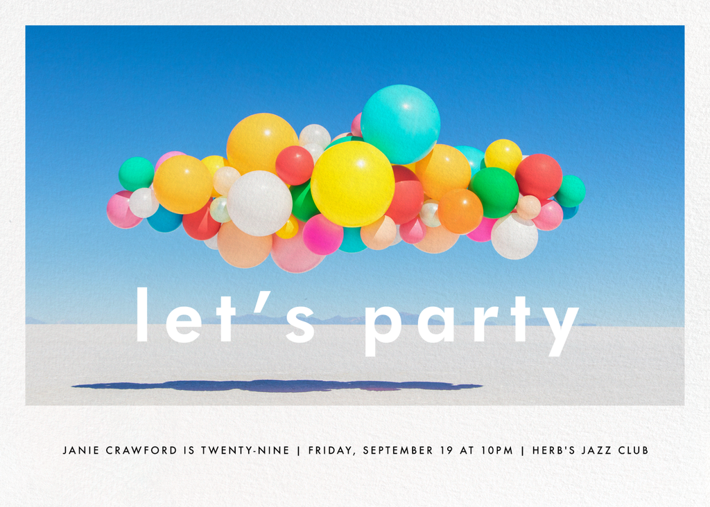 What You Should Include on an Invitation, Based on Your Party