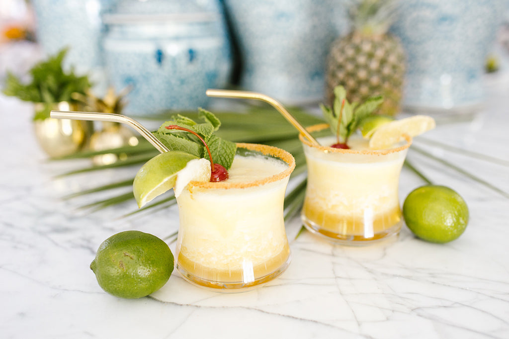 Poolside Pineapple Ginger Daiquiris