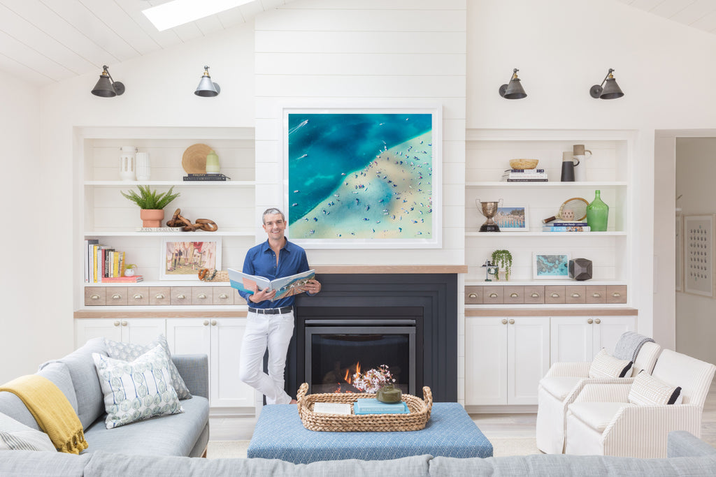 Gray's Lake Home Renovation - The Living and Dining Room