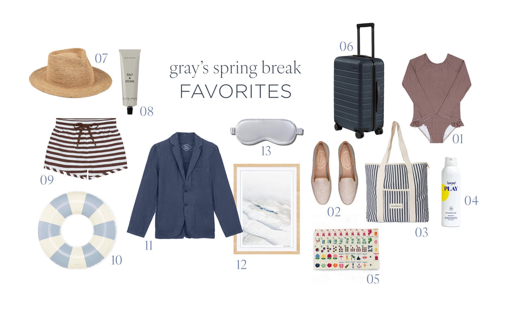 Escape in Style: Gray's Spring Break Essentials