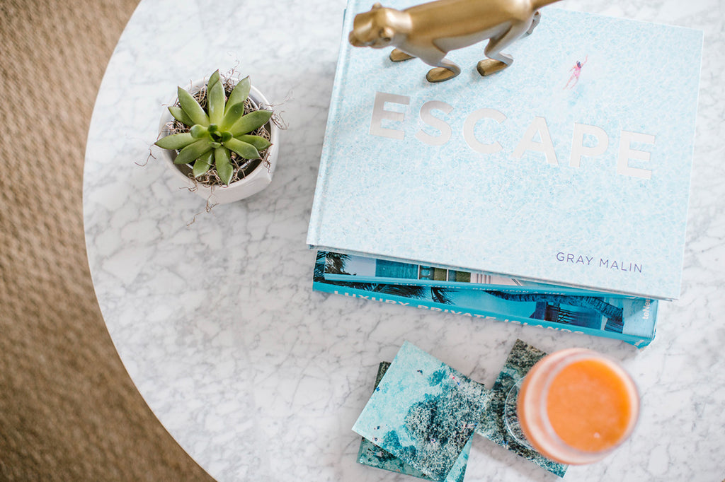3 Ways to Style Your Coffee Table Around ESCAPE