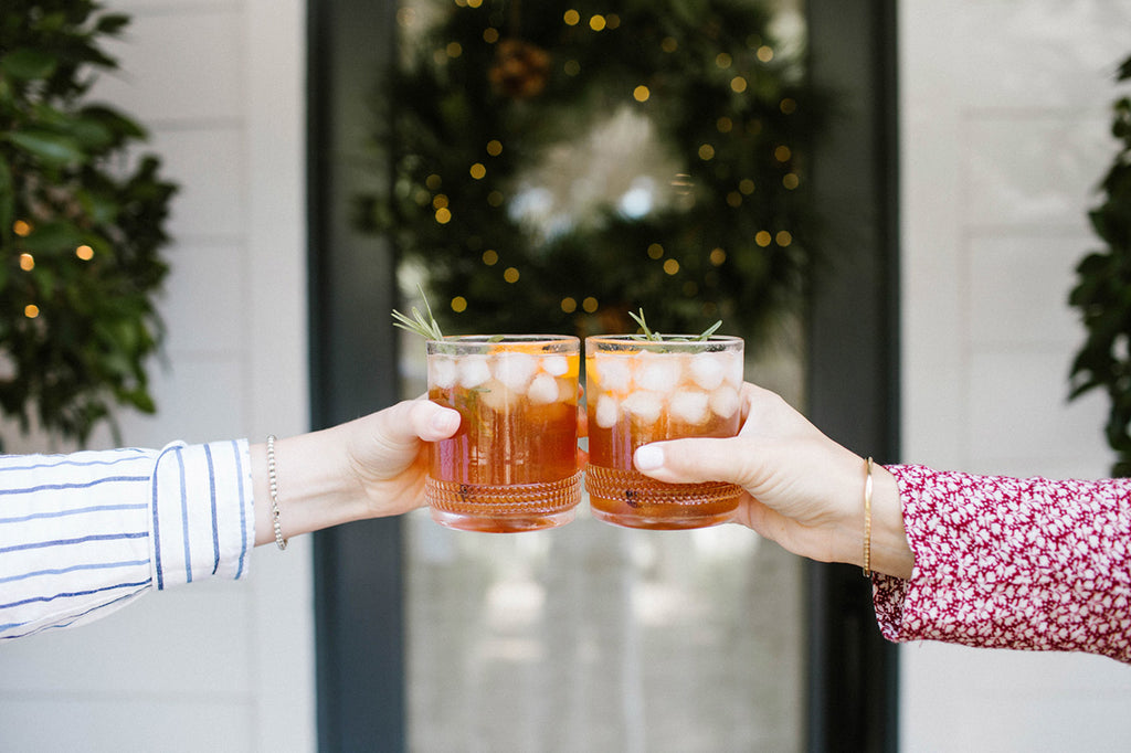 Cinnamon Rosemary Bourbon Old Fashioned