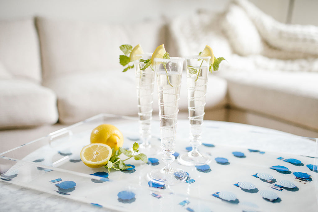La Dolce Vita Inspired Sparkling Limoncello Cocktail