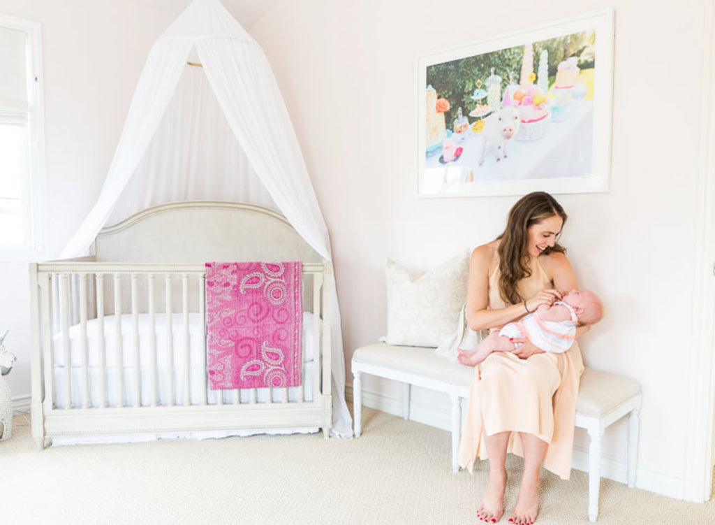 Meg Young's Perfectly Pink Nursery
