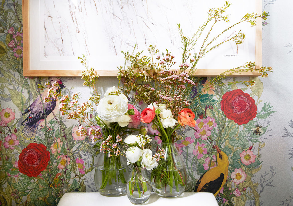 How to Style Your Print in a Highly Patterned Space