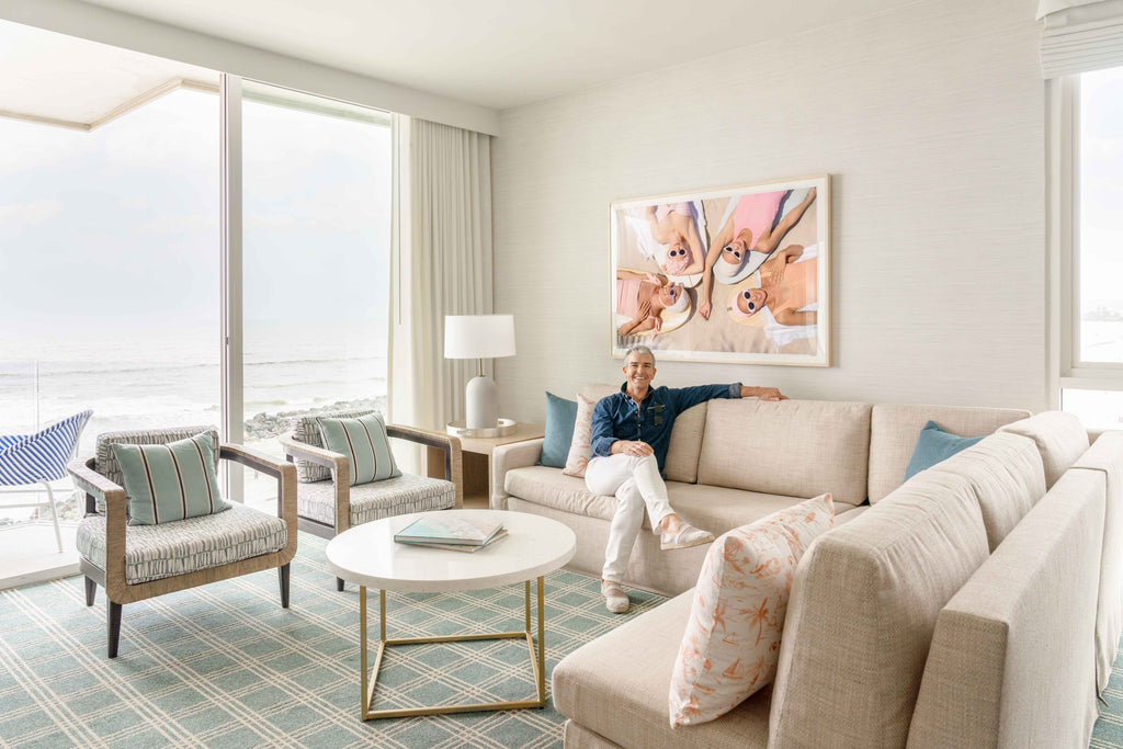 The Gray Malin Ocean Front Suite at the Hotel del Coronado