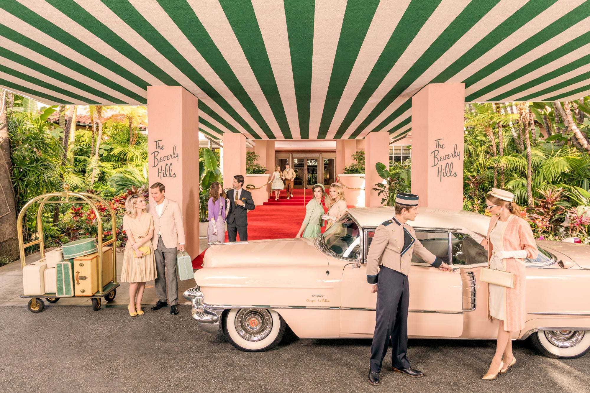 Gray Malin at The Beverly Hills Hotel
