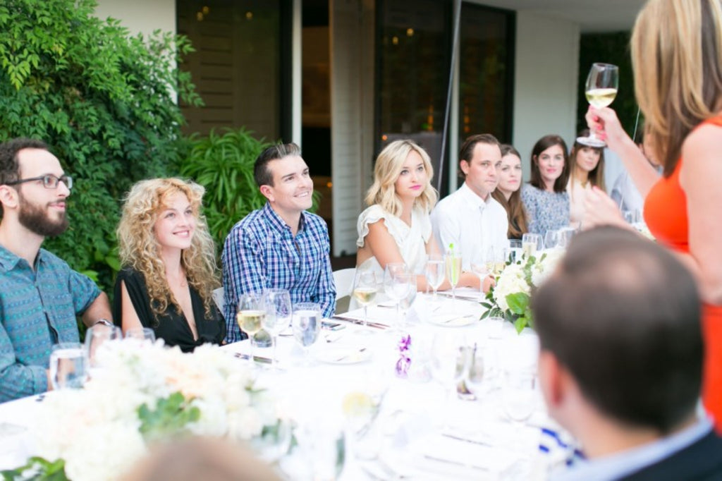 Celebrating 'Gray Malin at the Parker' with friends at the Gene Autry House