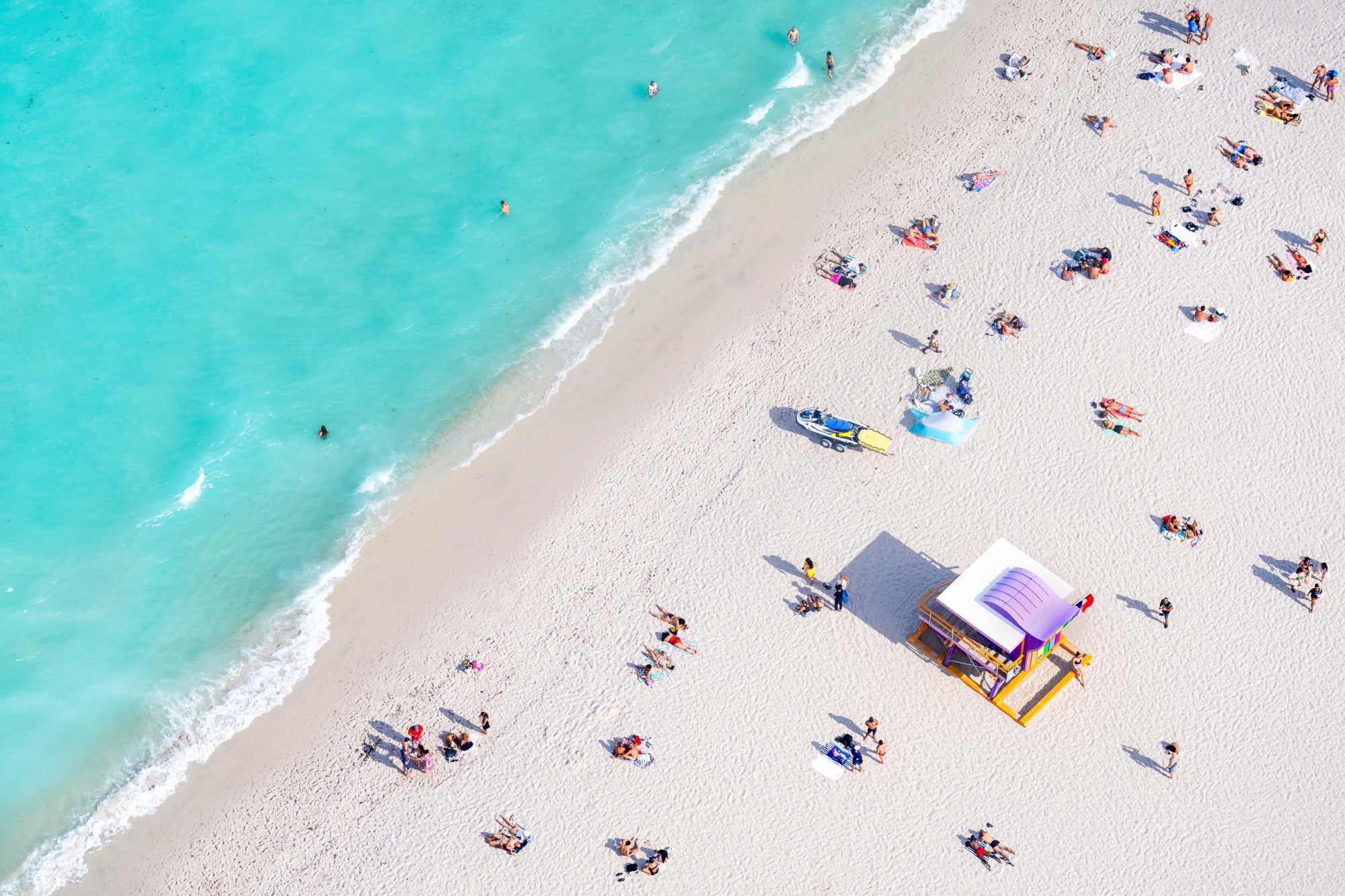 12th Street Lifeguard Tower, Miami Beach, Florida