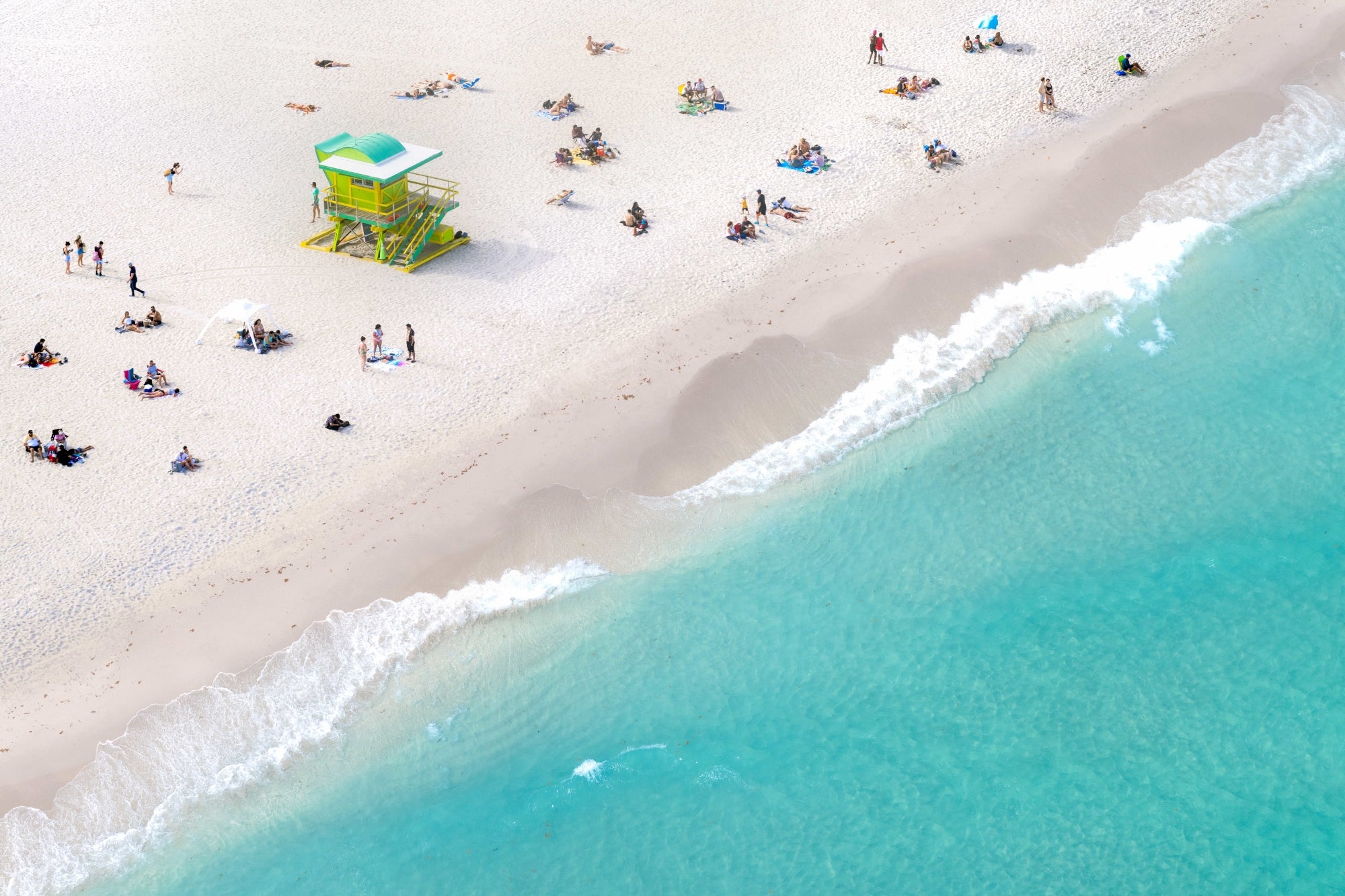 4th Street Lifeguard Tower, Miami Beach, Florida