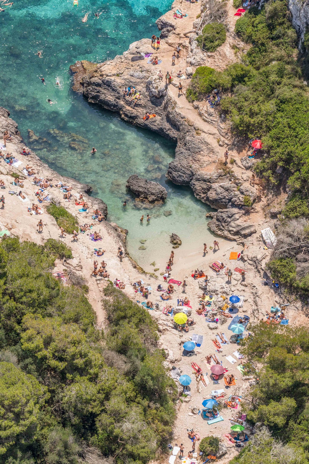 Afternoon at Cala s'Almunia, Mallorca