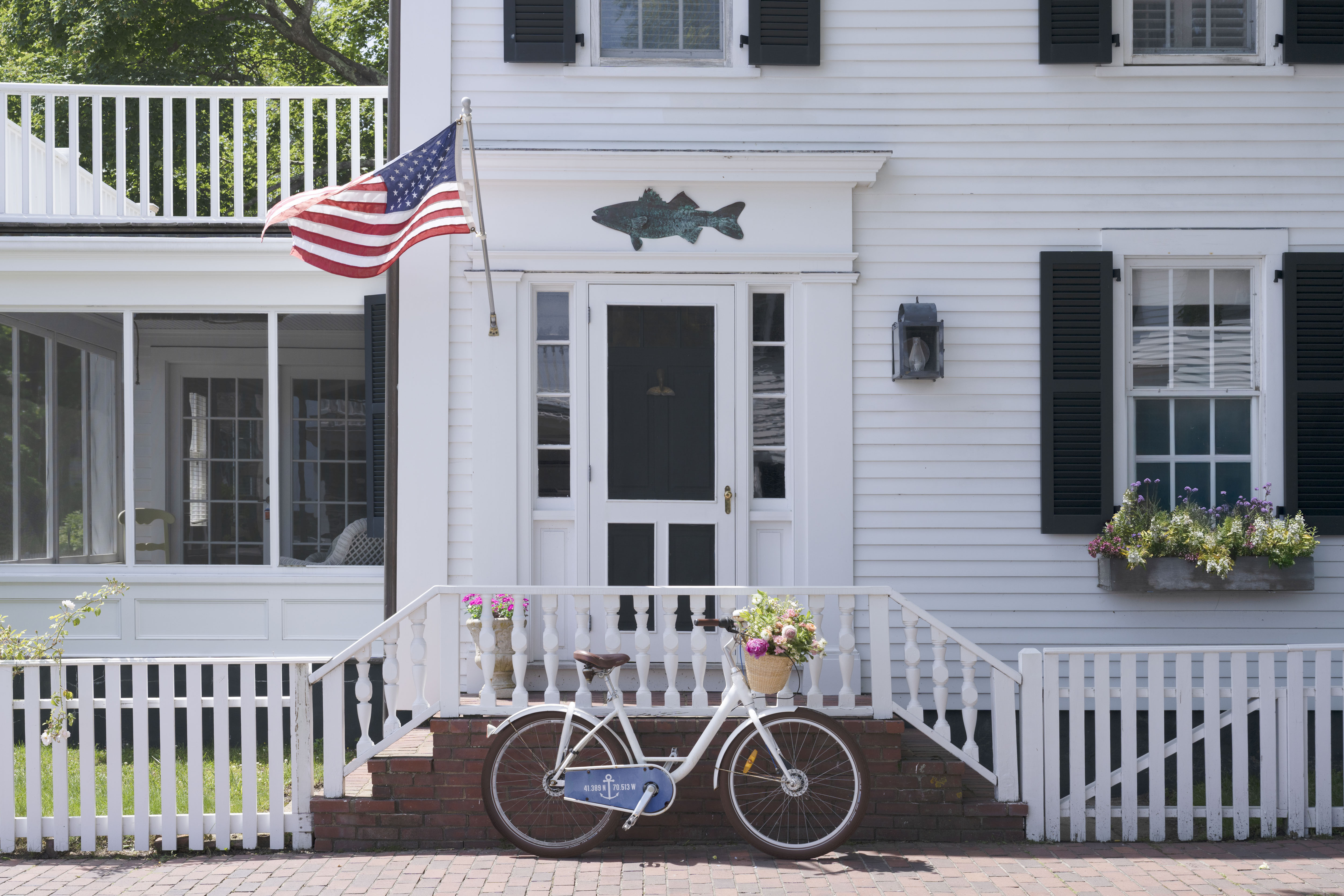 Gray Malin Print - Amity Police Station, Martha’s Vineyard